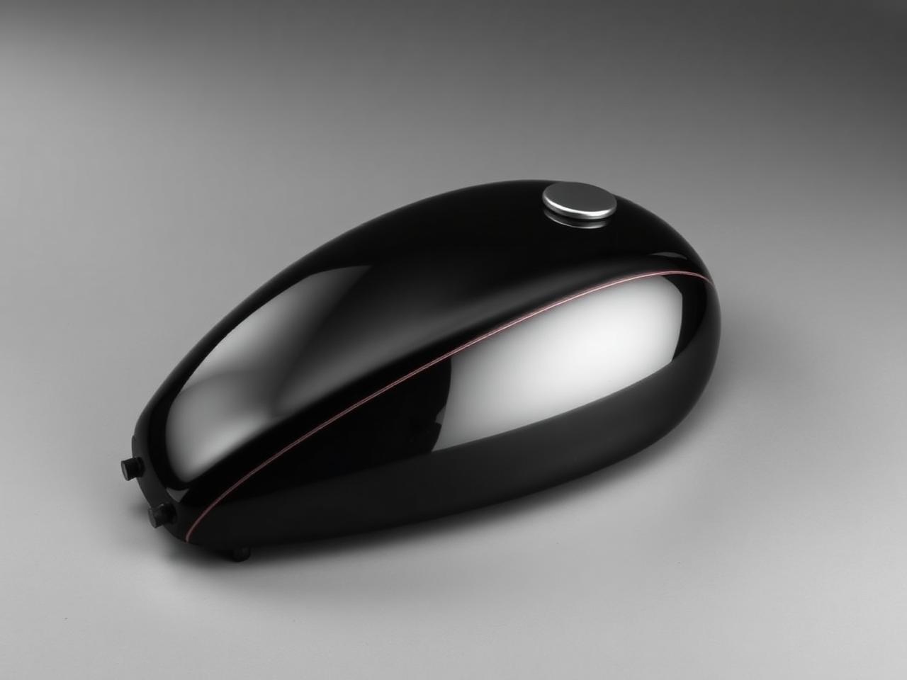 Black Peanut Tank — Pinstriped